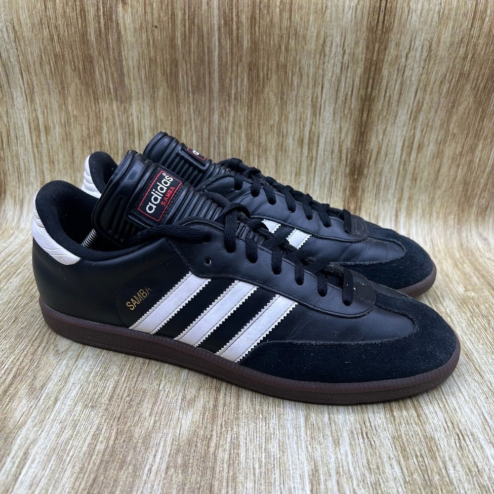 Adidas Samba Classic Men's Size 11 Black White Sneakers Shoes Athletic 034563
